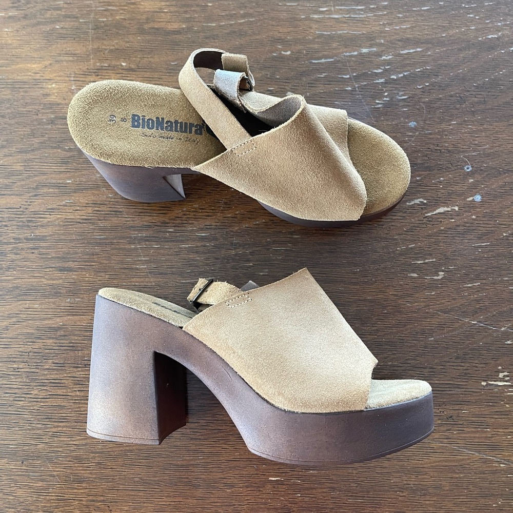 BioNatura Made in Italy Chunky Heels